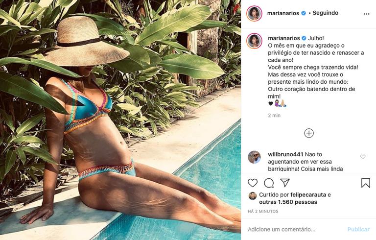 Mariana Rios revela que está à espera de seu primeiro filho