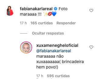 Xuxa Meneghel brinca com suposta rivalidade com Mara Maravilha