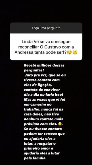 Simone diz que ajudaria Gusttavo Lima e Andressa Suita a se reconciliarem