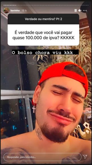 Kevinho e o IPVA