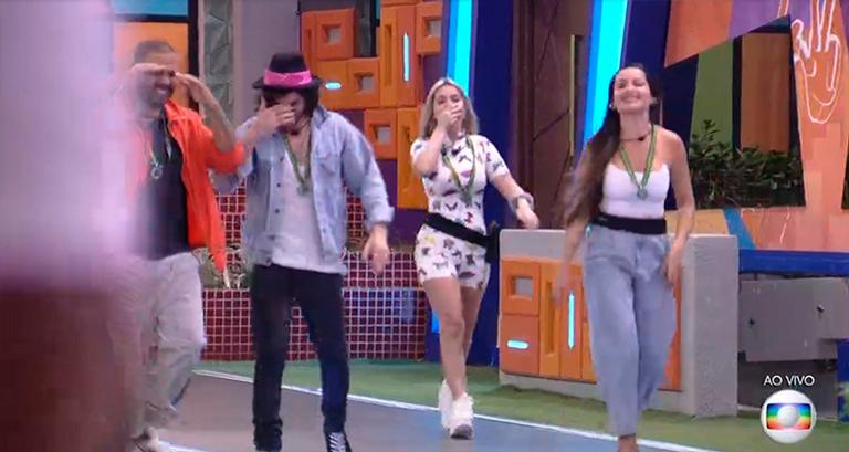 Chegada dos imunizados no BBB21