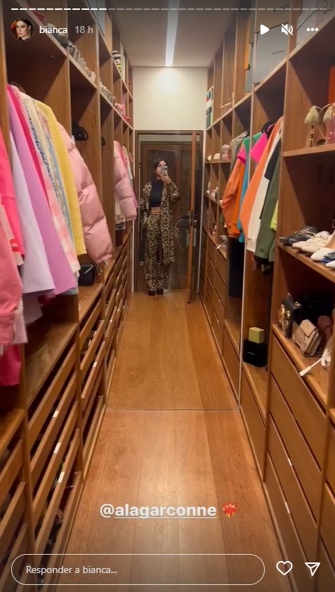 Bianca Andrade closet luxuoso