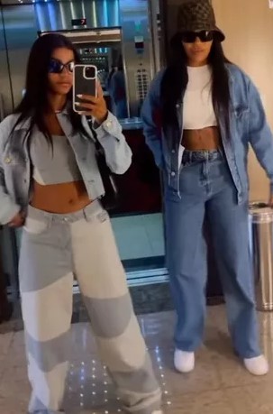 Looks de Ludmilla e Brunna Gonçalves