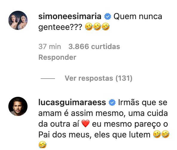 Simone e Simaria quebram o silêncio