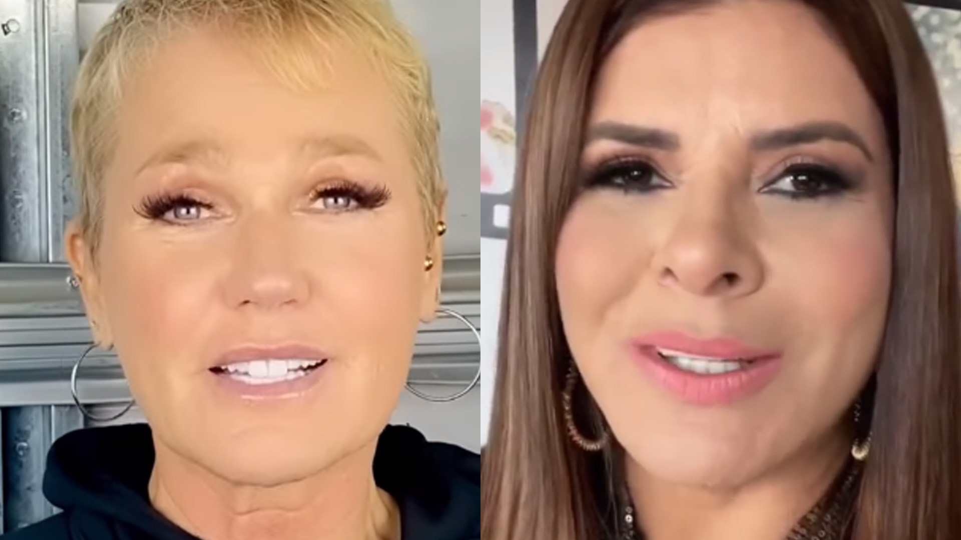 Xuxa Meneghel interrompe gravação e lança indireta para Mara Maravilha:  