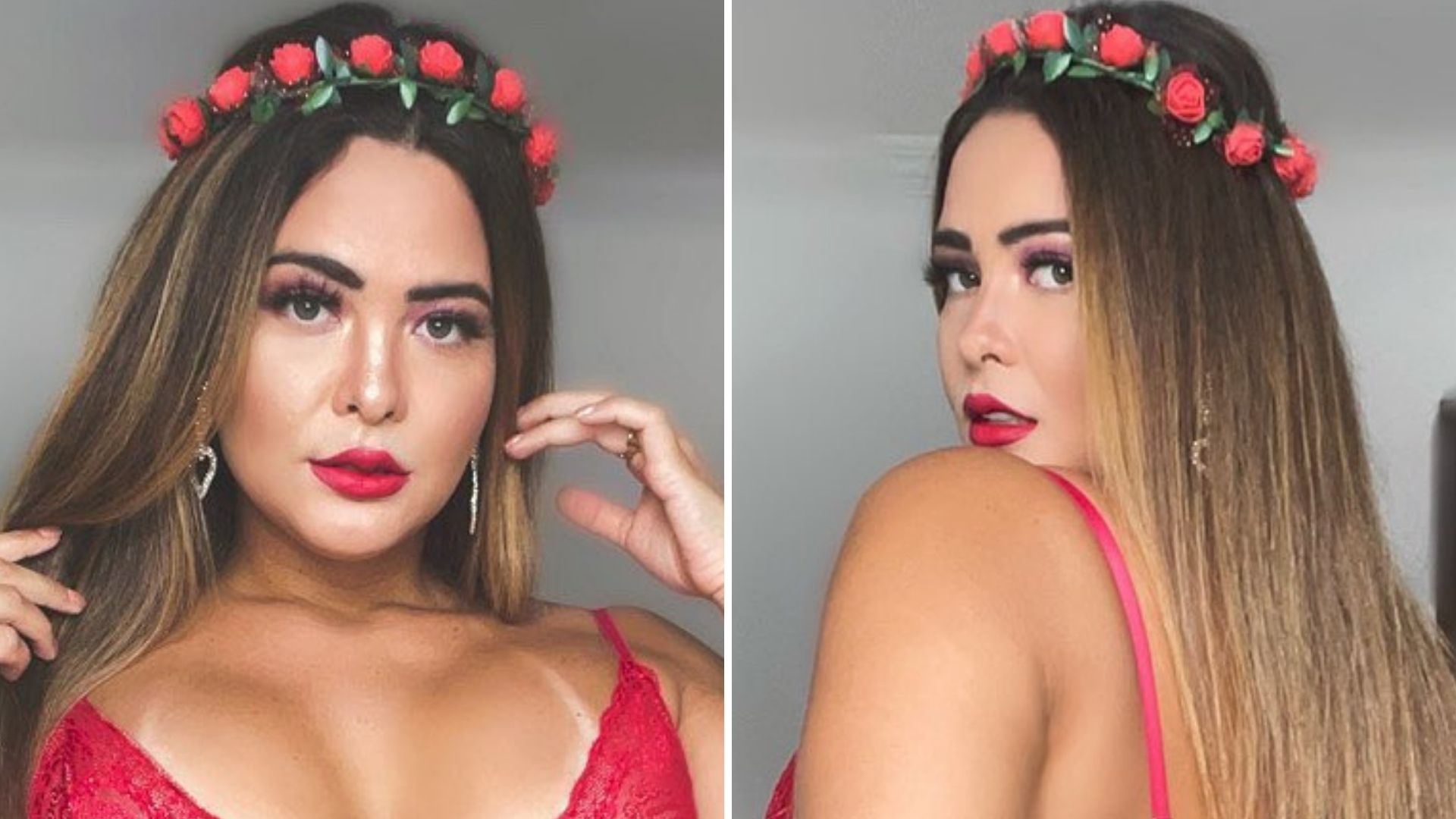 De lingerie, Geisy Arruda faz calcinha sumir em bumbum enorme: 