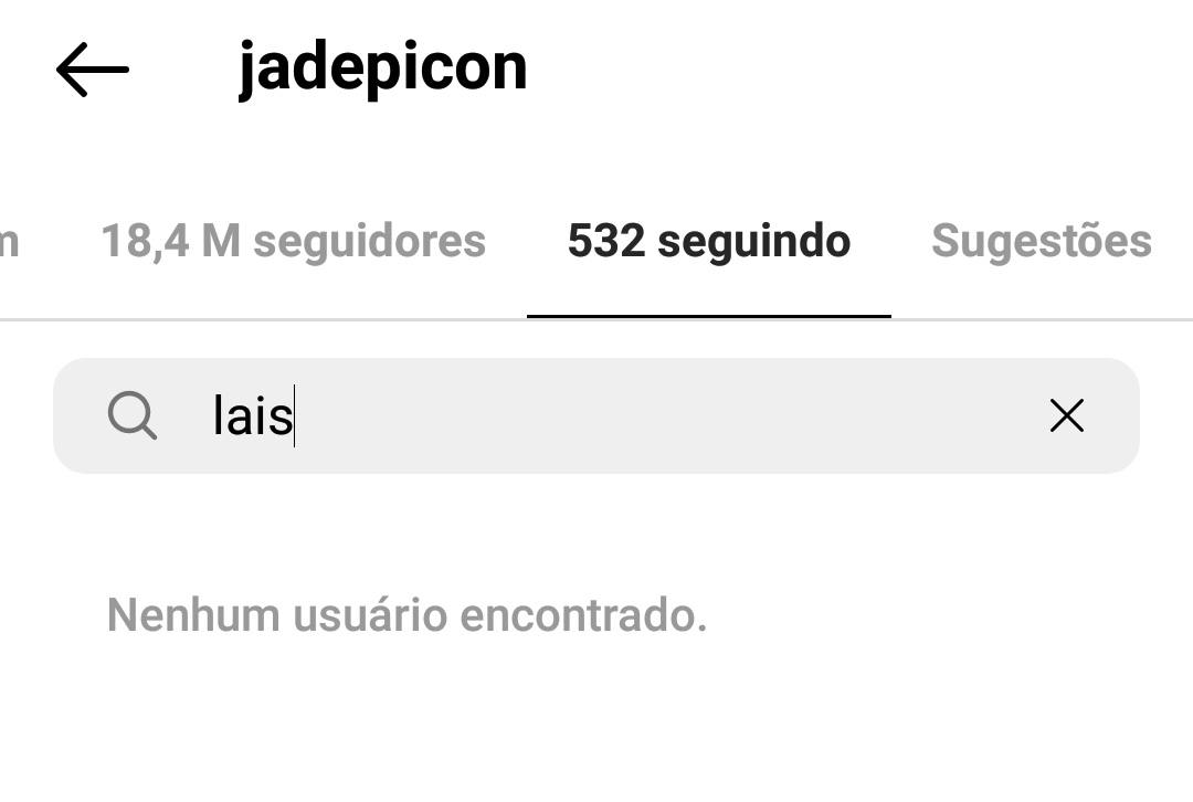 Jade Picon para de seguir participantes do BBB22