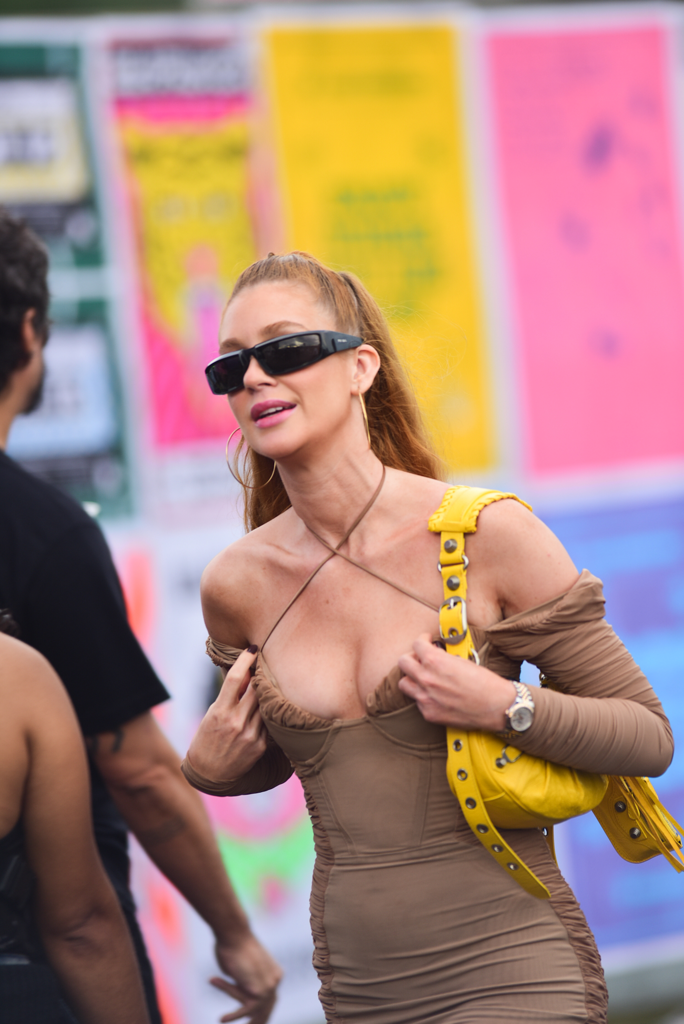 Marina Ruy Barbosa: look poderoso no Lolla