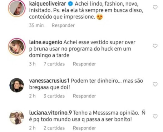 Vestido Bruna Marquezine no Domingão