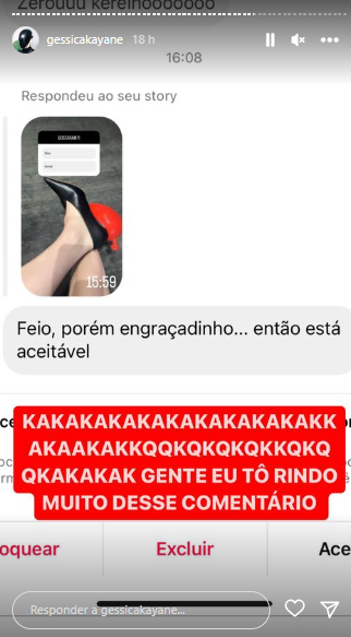 Fãs opinam sobre sapato de Gkay