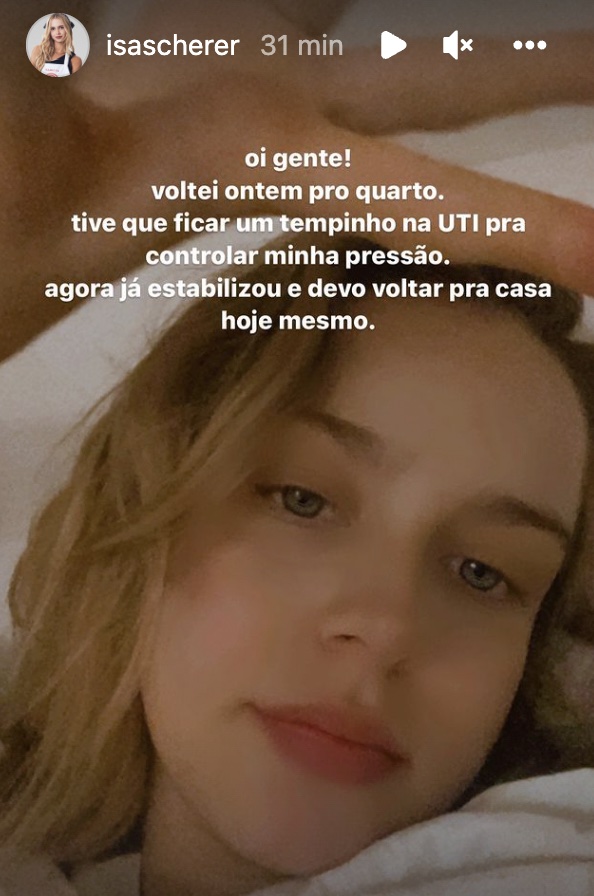 Isabella Scherer na UTI