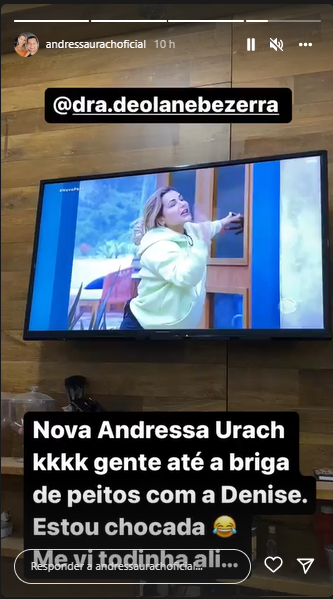 Urach se compara com Deolane