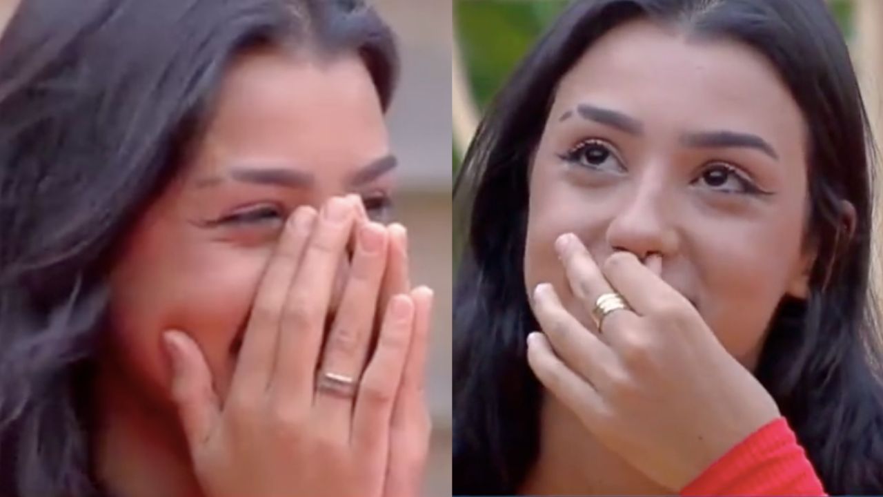 A Fazenda 14: Bia Miranda cai no choro com mensagem do namorado: “E vai ter o casamento”