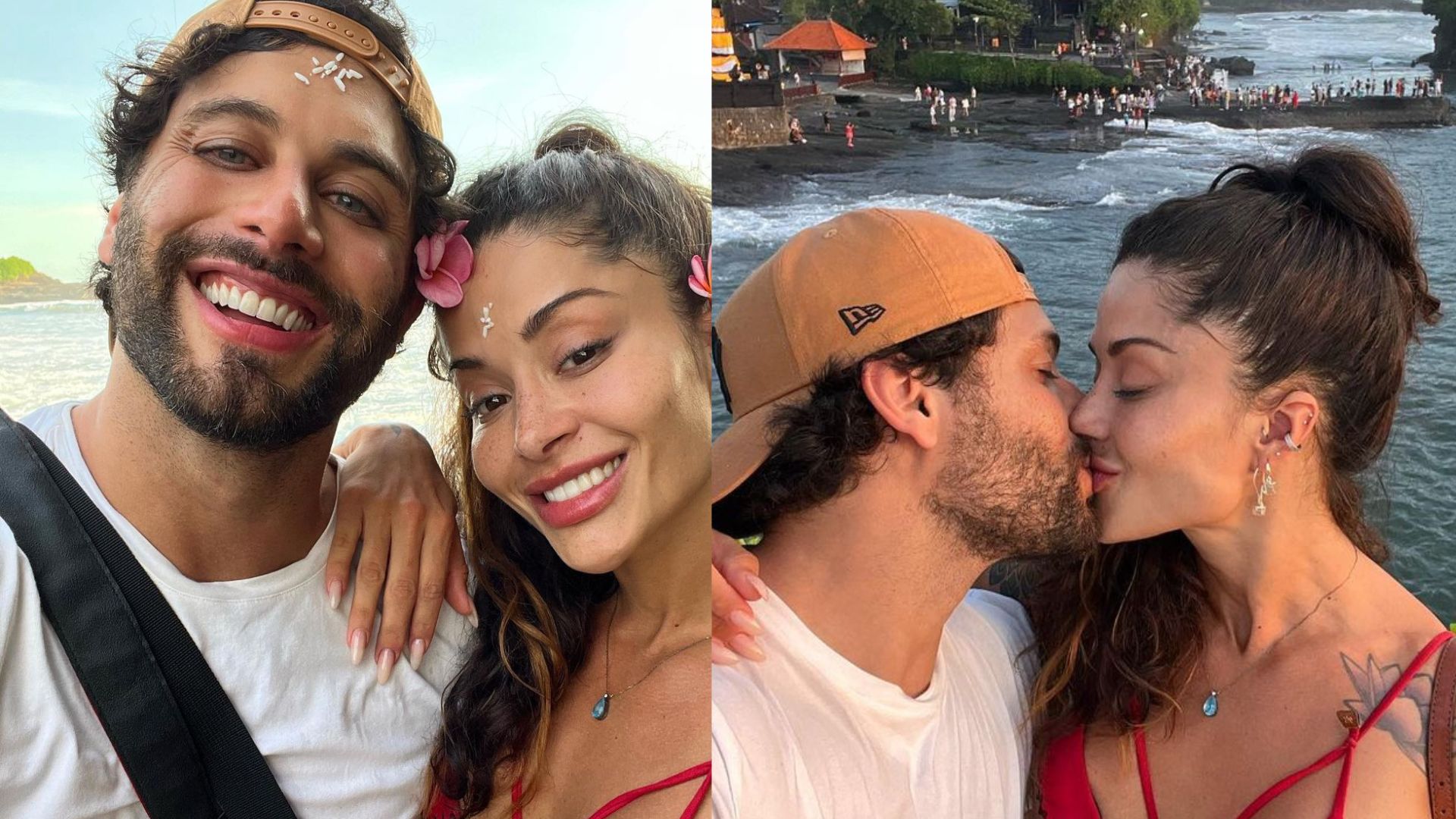 Em clima de romance, Jesus Luz e Aline Campos posam em Bali e encantam fãs: “Combinam tanto”