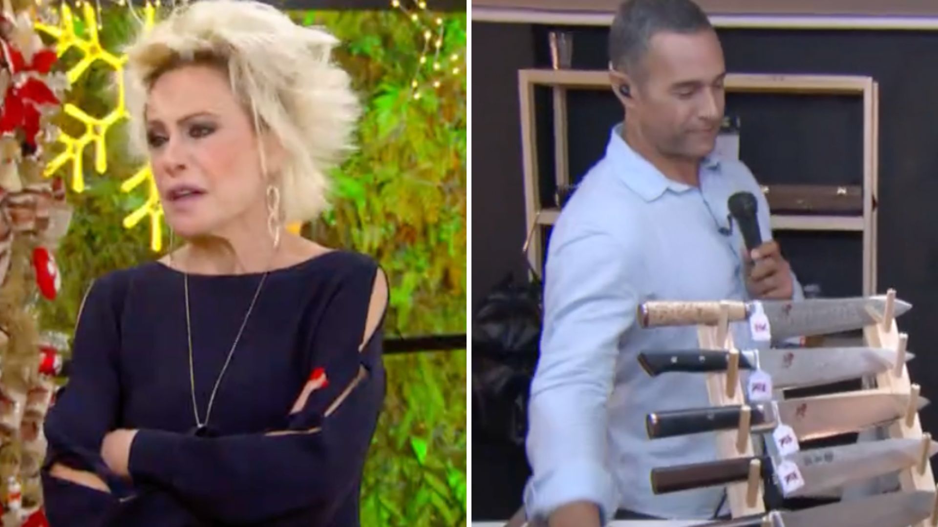 Ana Maria Braga reclama de sua equipe e deixa repórter em saia-justa: “Estou querendo resolver”