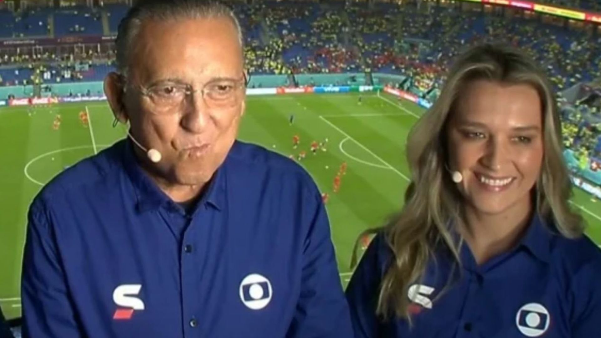 Após polêmica de ser ‘ignorada’, Ana Thaís expõe bastidores com Galvão Bueno: “Sou suspeita”