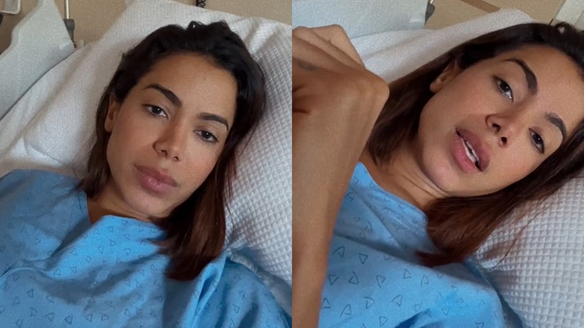 Internada, Anitta descobre grave problema de saúde no pulmão e pâncreas: “Muito difícil”