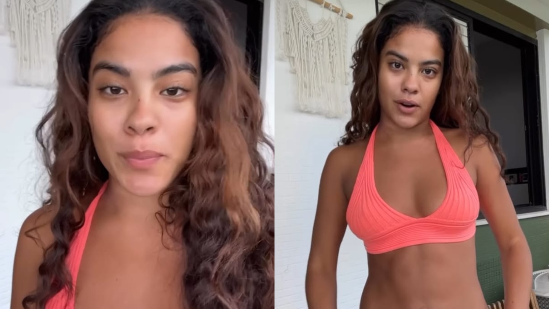 Irritada, Bella Campos rebate boatos de gravidez e mostra corpo real após críticas: “Chatos”
