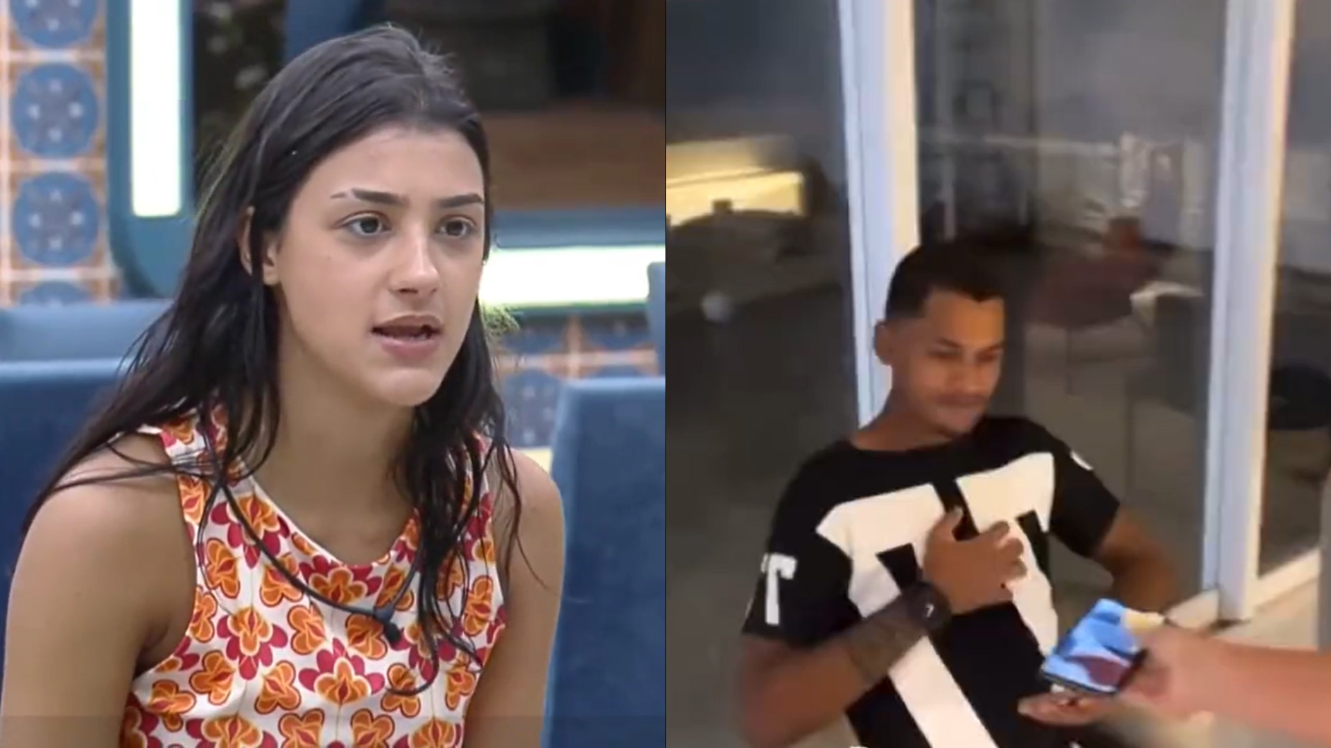 A Fazenda: Bia se irrita ao descobrir que namorado ganhou celular de Pétala: “Fiquei put*”