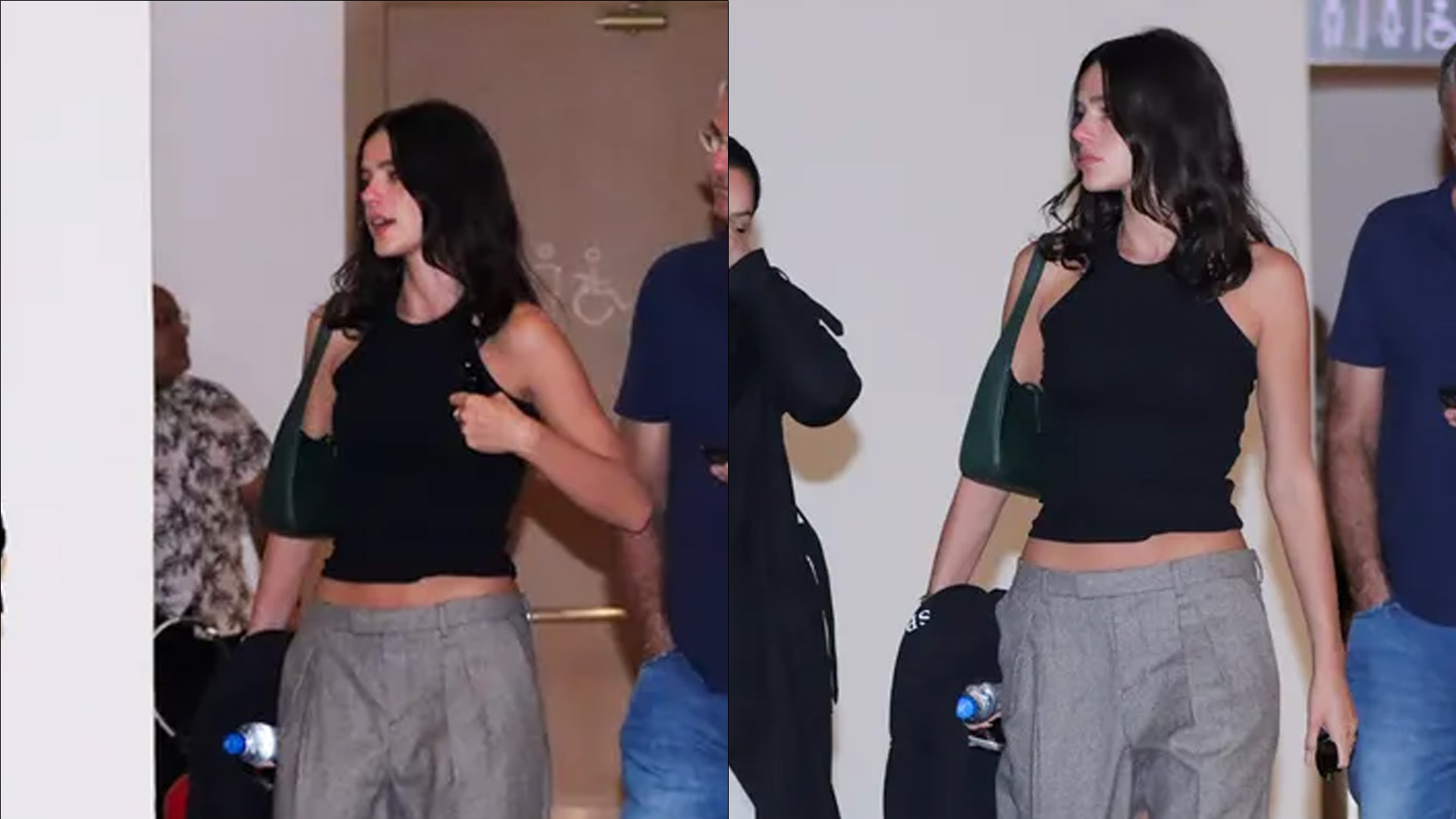 Que genética! Em flagra raro, Bruna Marquezine passeia com irmã e os pais no RJ