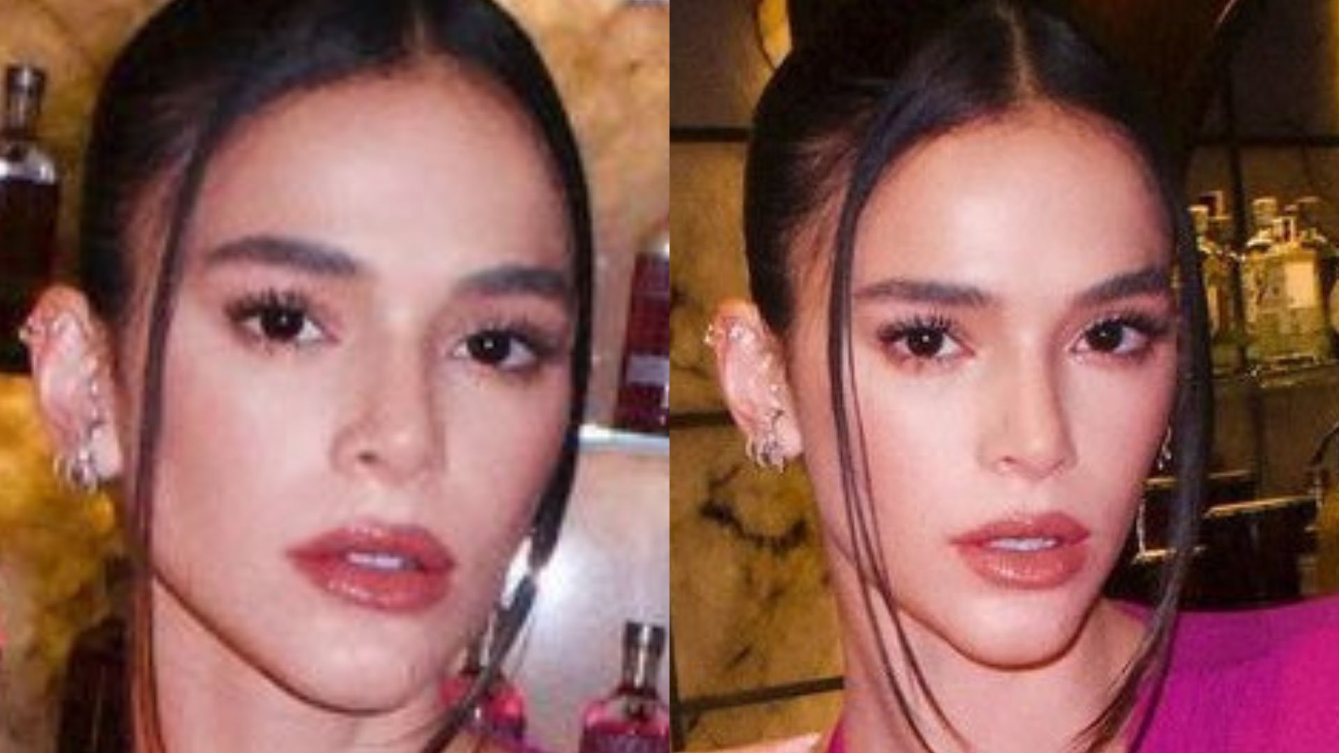 Bruna Marquezine ostenta barriga sarada e arranca suspiros com cinturinha de violão: “Delícia”