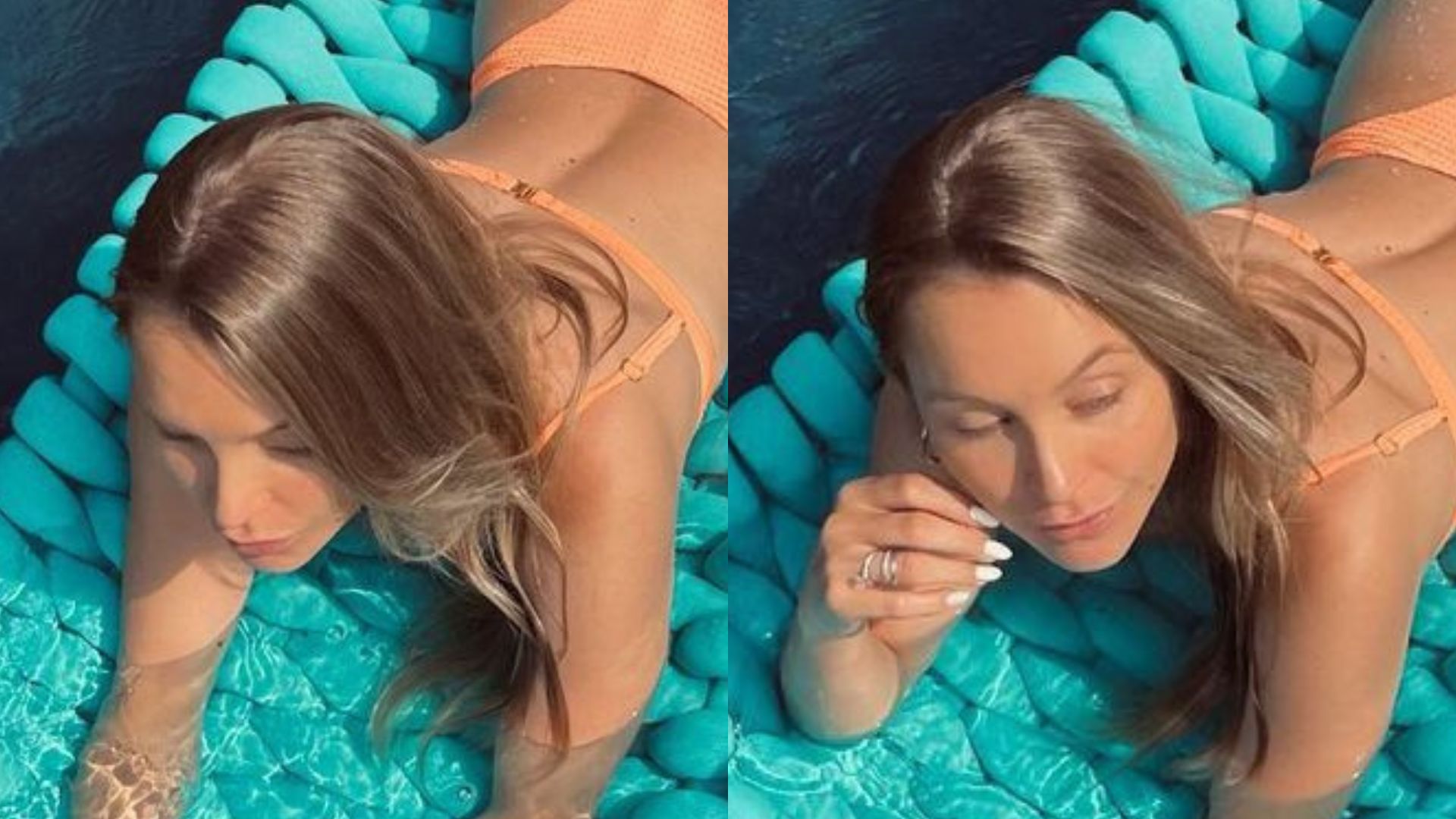 Carla Diaz posa de biquíni e expõe ciúmes do noivo com clique ousado: “Vai pro inferno”