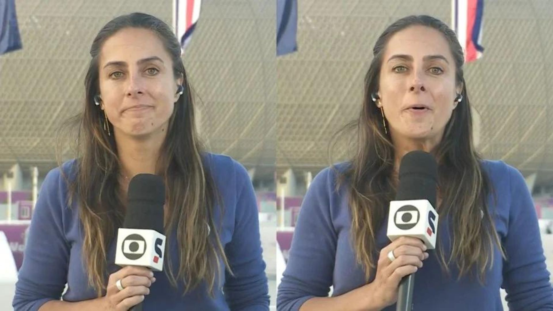 Carol Barcellos é consolada por colegas após lágrimas ao vivo: “Forte”