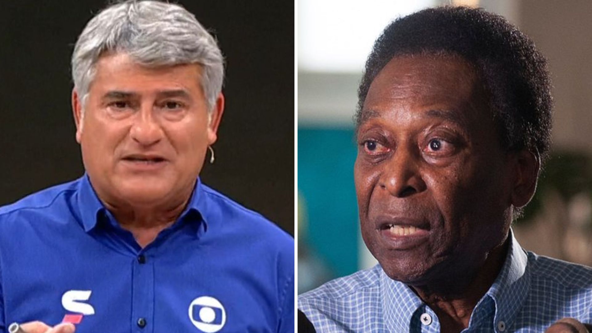 Cléber Machado interrompe narração na Copa para homenagear Pelé: “É por você”
