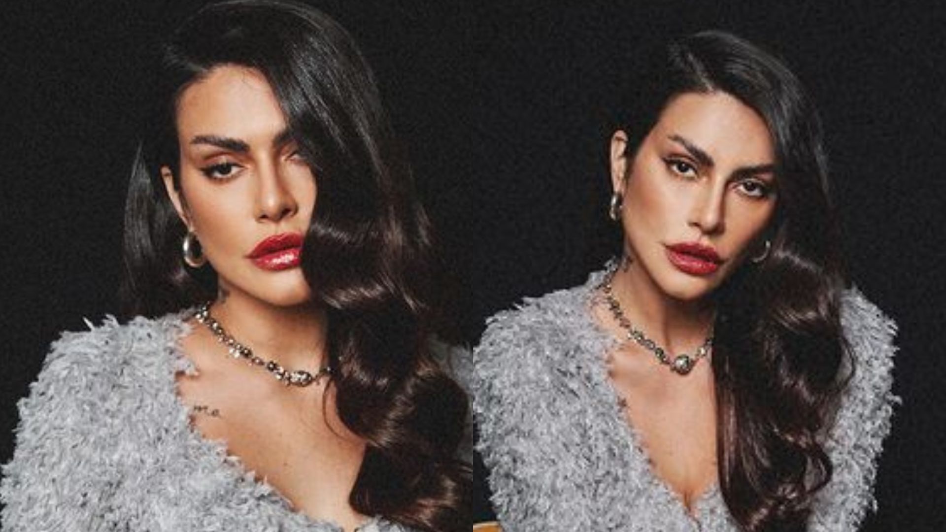 Sem sutiã, Cleo surge com look atrevido e decote quase mostra demais: “Espetáculo”