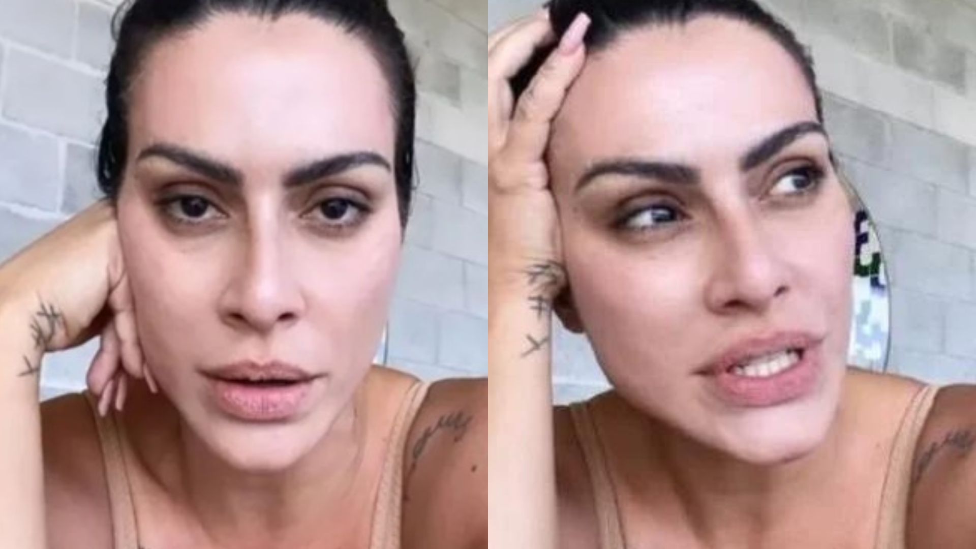 Após boatos de flagra com o ex-marido da mãe na cama, Cleo desabafa: “Tinha 15 anos”