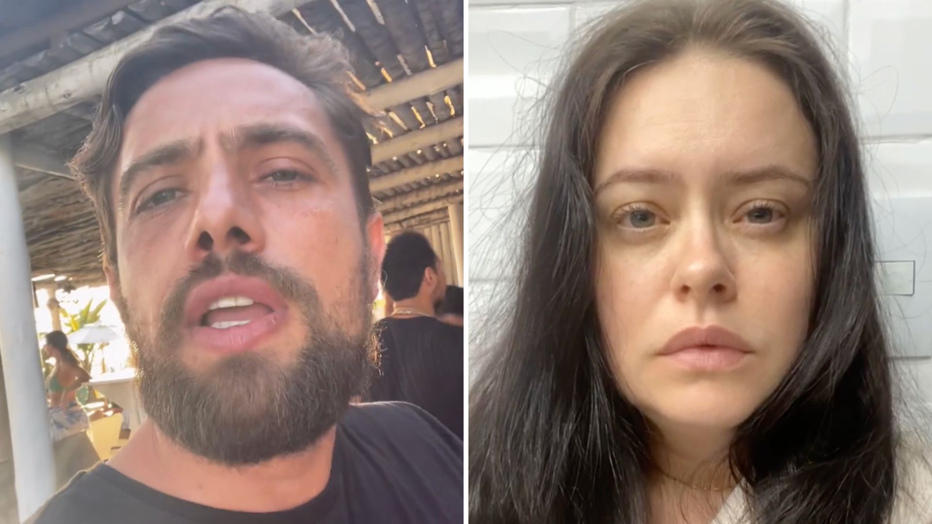 Postura de Rafael Cardoso após o término irrita amigos de Mari Bridi: “Escroto”