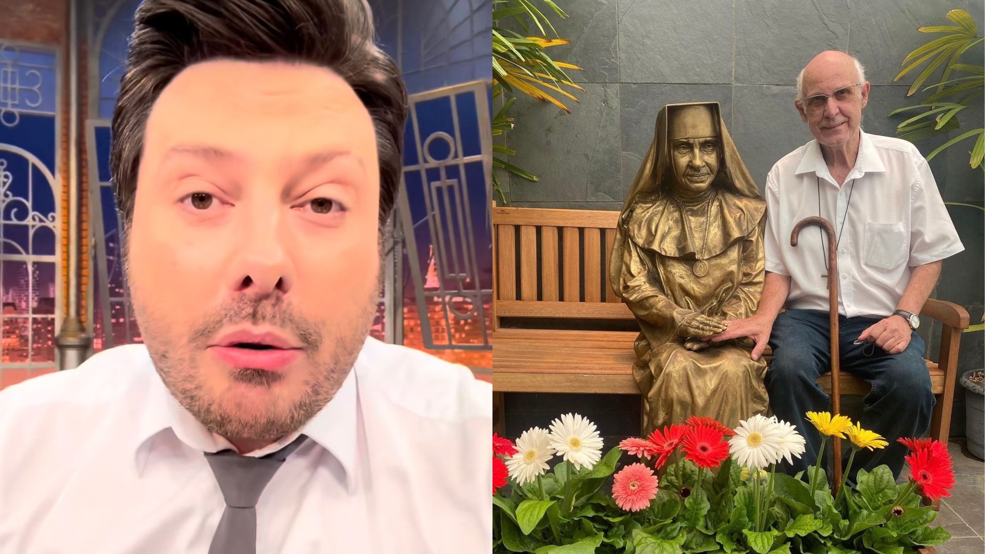 Danilo Gentili ataca Padre Lancellotti com comentários homofóbicos e é detonado: “Canalhice”
