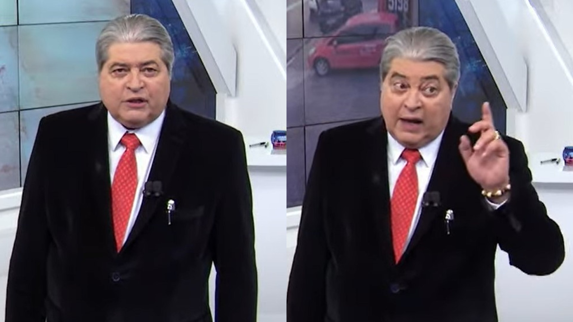 Datena rebate indireta ao vivo após ser chamado de ‘nervosinho’: “Estou pouco me lixando”