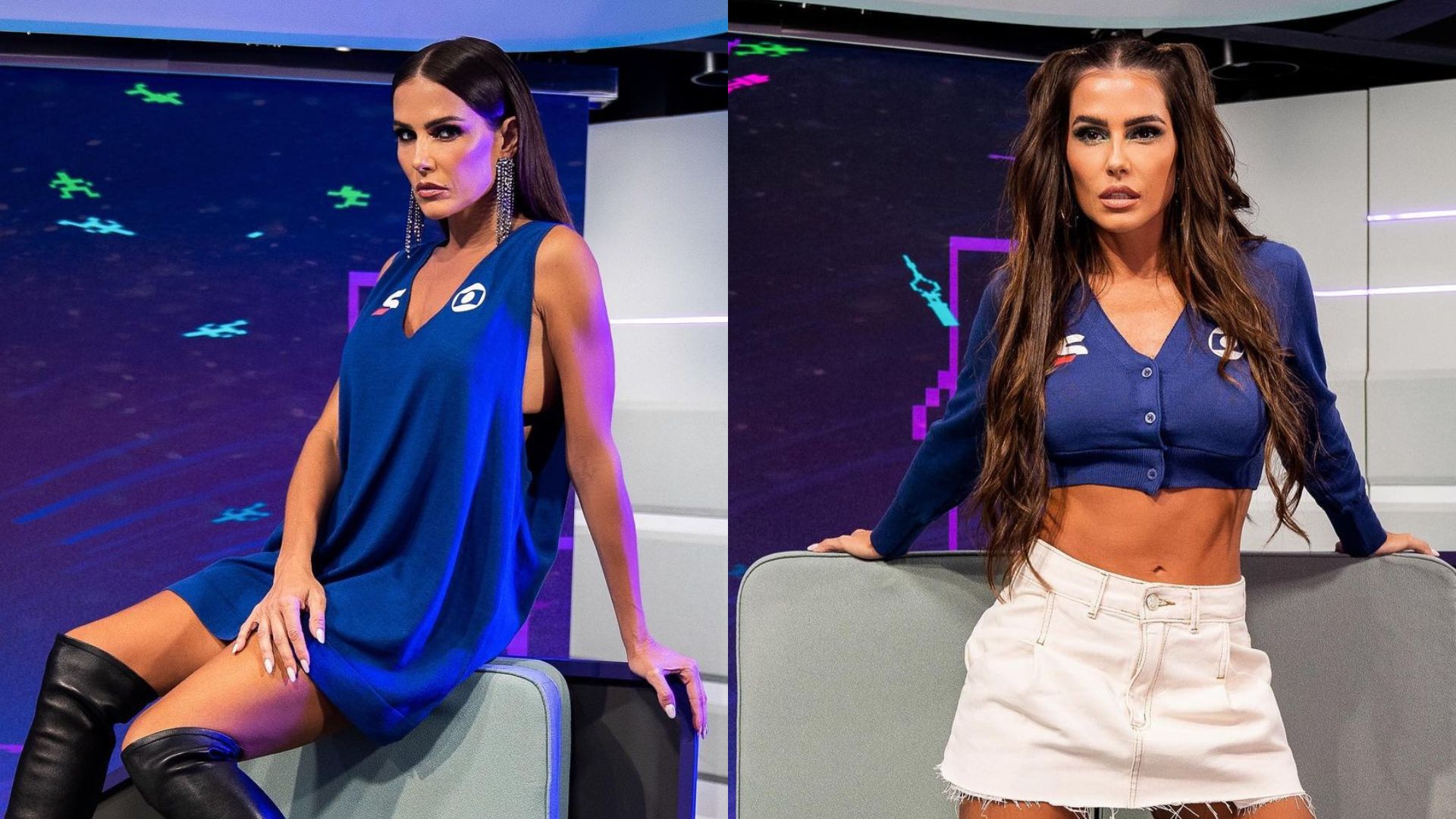 Deborah Secco reúne looks polêmicos para Copa e desabafa sobre críticas: “Julgando”