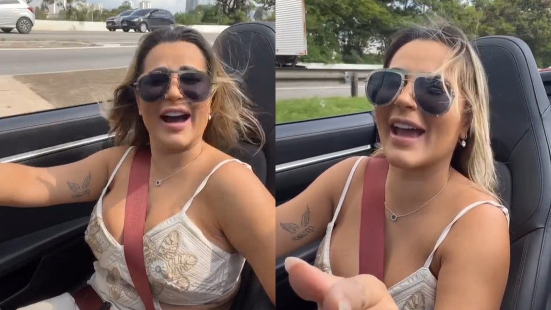 Deolane alfineta haters após receber carros de luxo da polícia: “Invejoso passa mal”
