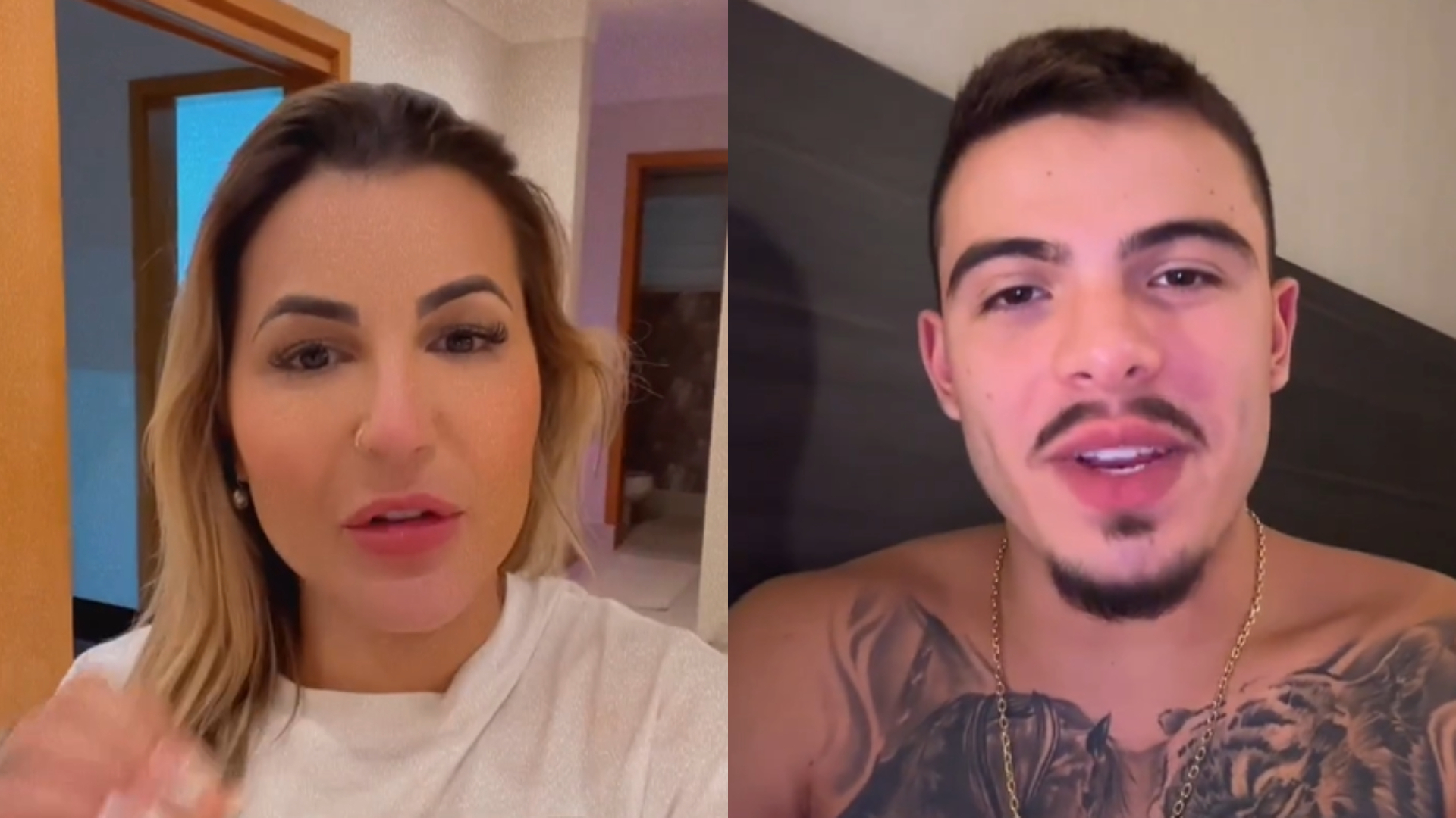 Deolane se irrita com alfinetada de Thomaz Costa e detona ex-peão: “Aproveitador”