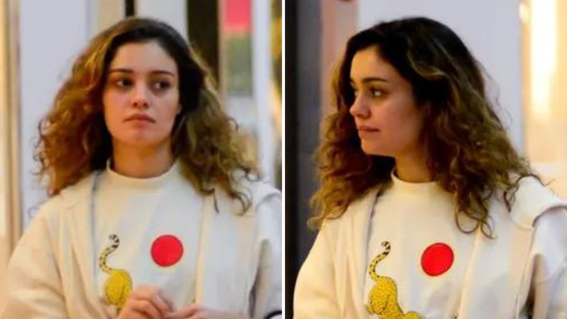 Destaque em ‘Todas as Flores’, Sophie Charlotte curte passeio sozinha em shopping no Rio