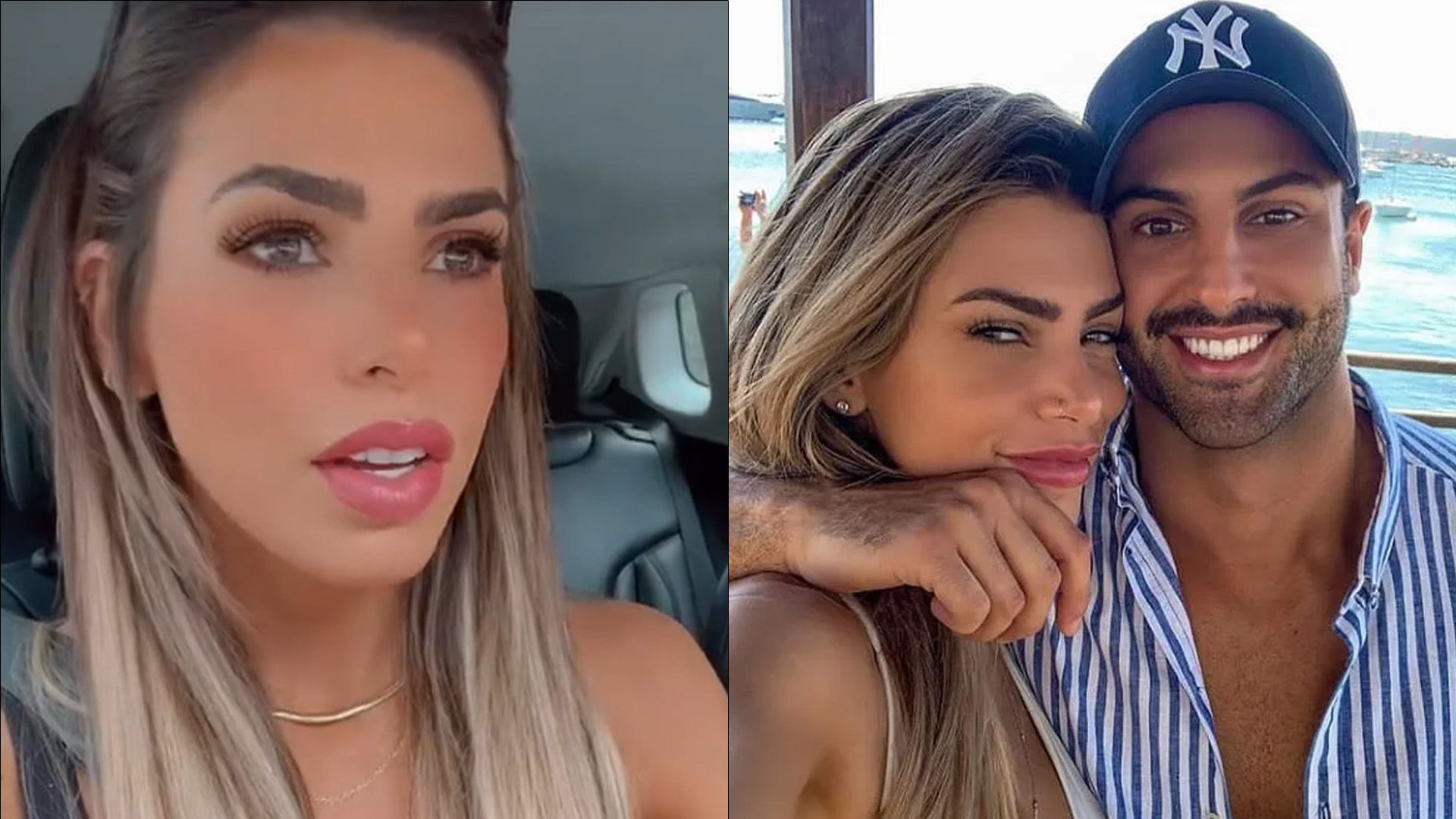 Acabou! Ex-Fazenda Erika Schneider confirma término de namoro com Victor Peres