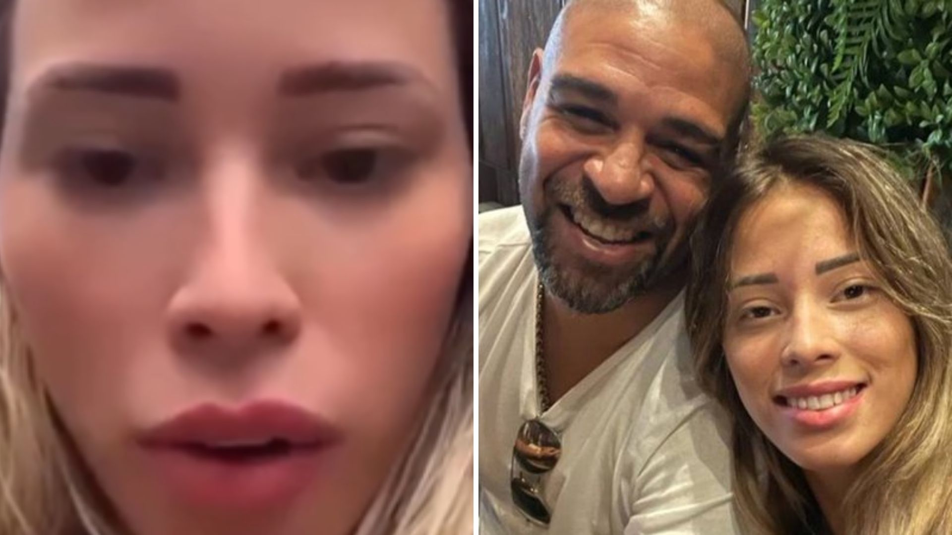 Esposa de Adriano Imperador nega que tenha se divorciado: “Esperando meu marido aparecer”