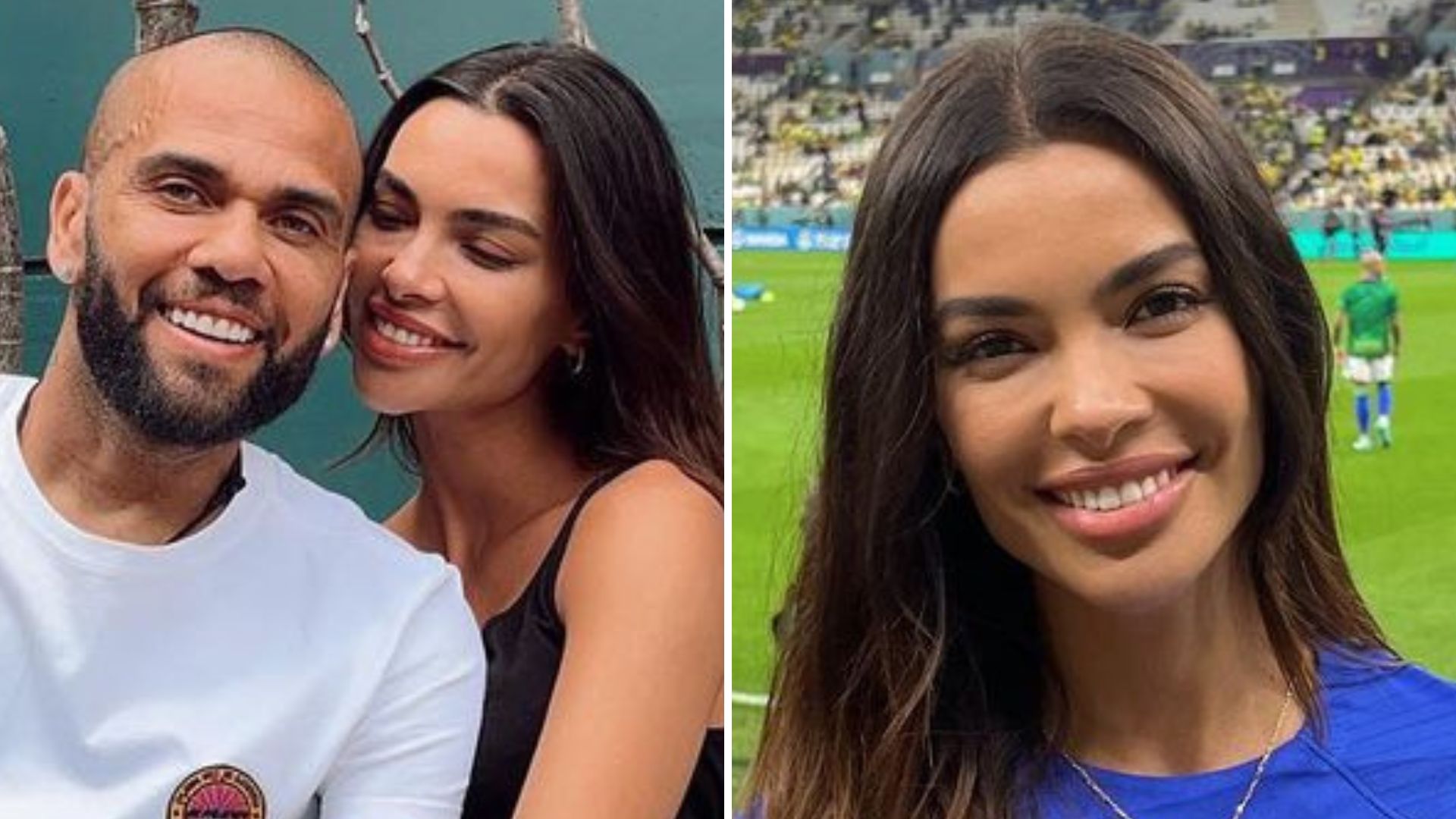 Esposa de Daniel Alves faz homenagem e jogador se derrete: “A mais bonita de todas”