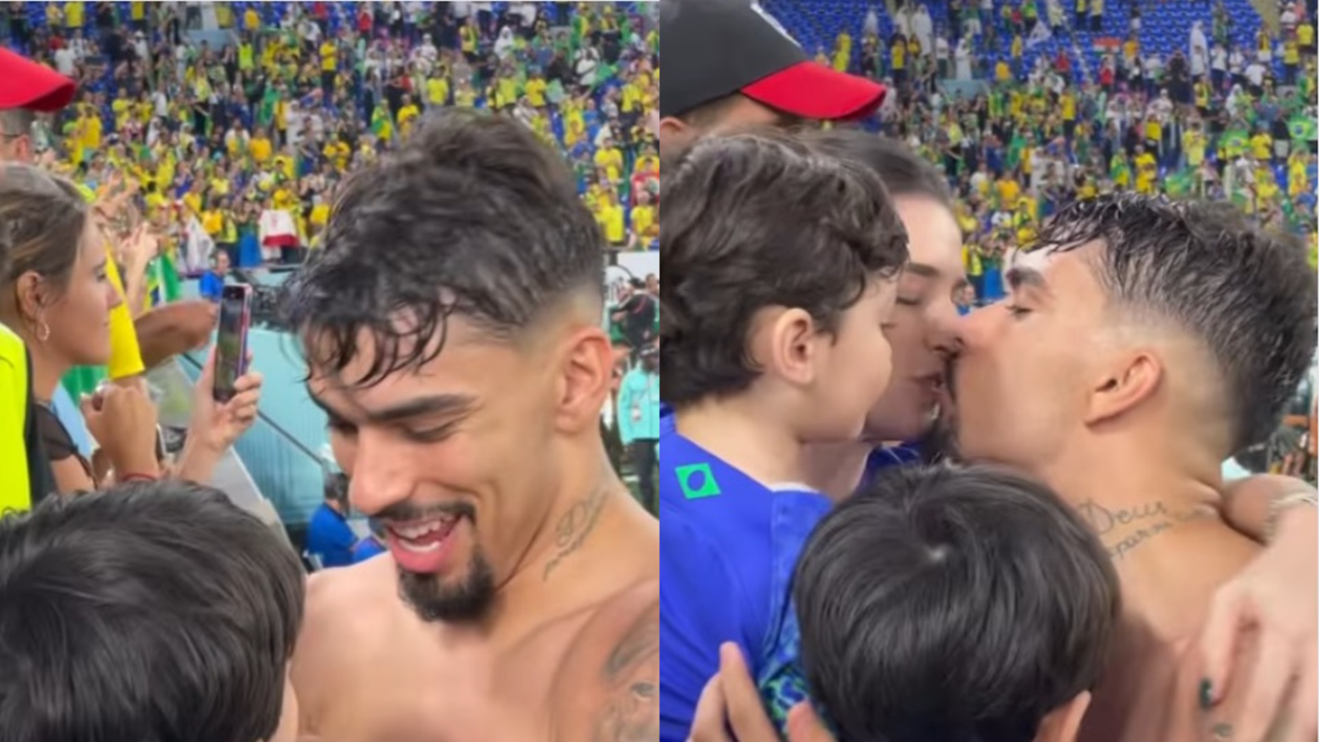 Esposa de Paquetá comemora golaço feito pelo marido no jogo do Brasil: “Admiro tanto”