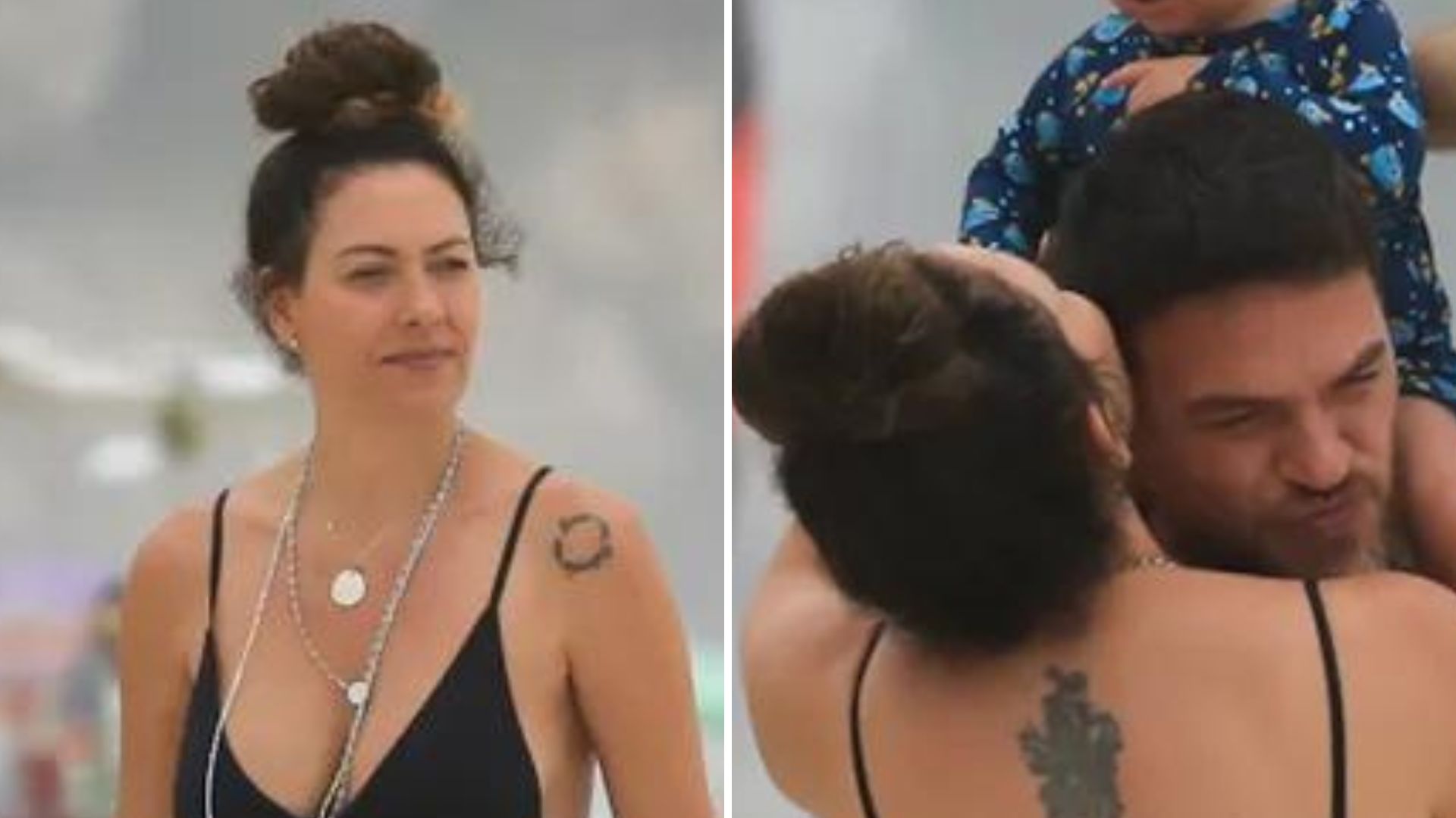 Fabiula Nascimento troca carinhos com Emilio Dantas ao lado de Rafael Vitti no Rio de Janeiro