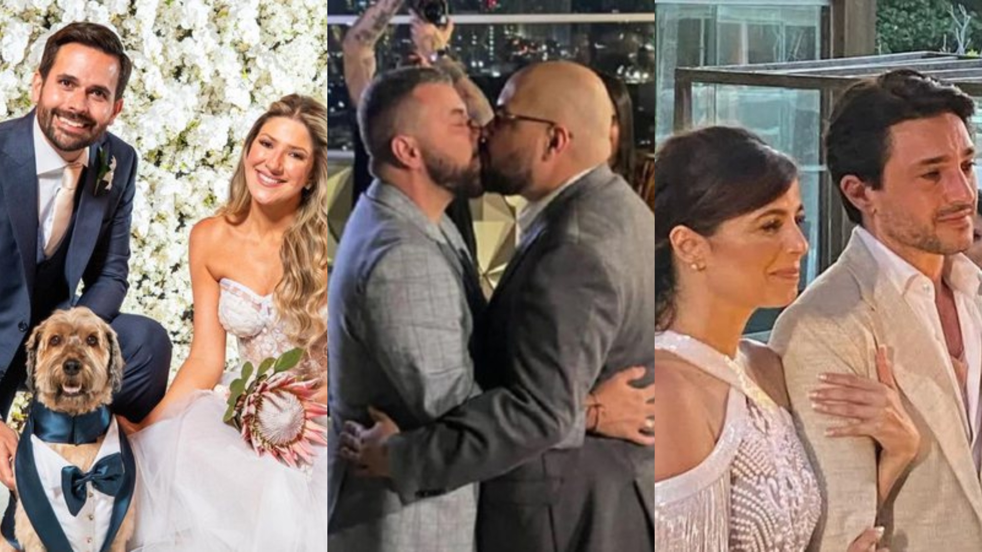 Muito luxo, amor e emoção: Os famosos que se casaram em 2022 em cerimônias de tirar o fôlego
