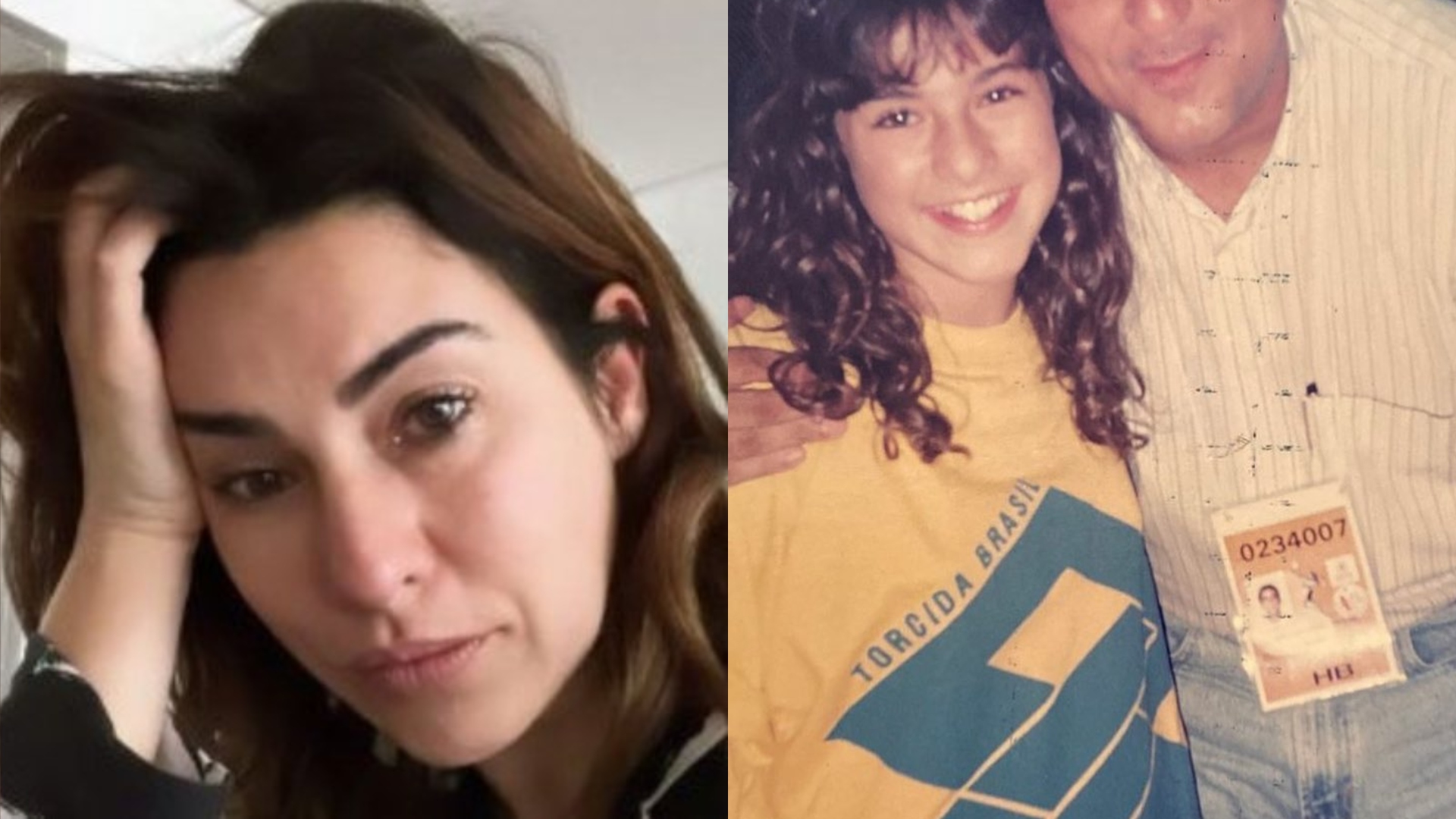 Com foto antiga, Fernanda Paes Leme homenageia Galvão em sua última Copa e emociona: “Haja coração”