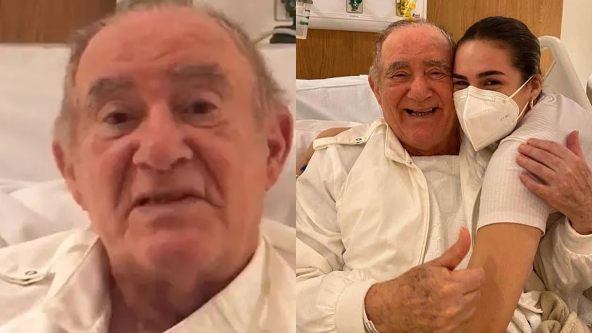 Filha de Renato Aragão atualiza estado de saúde do pai no hospital: “Melhor que ontem”