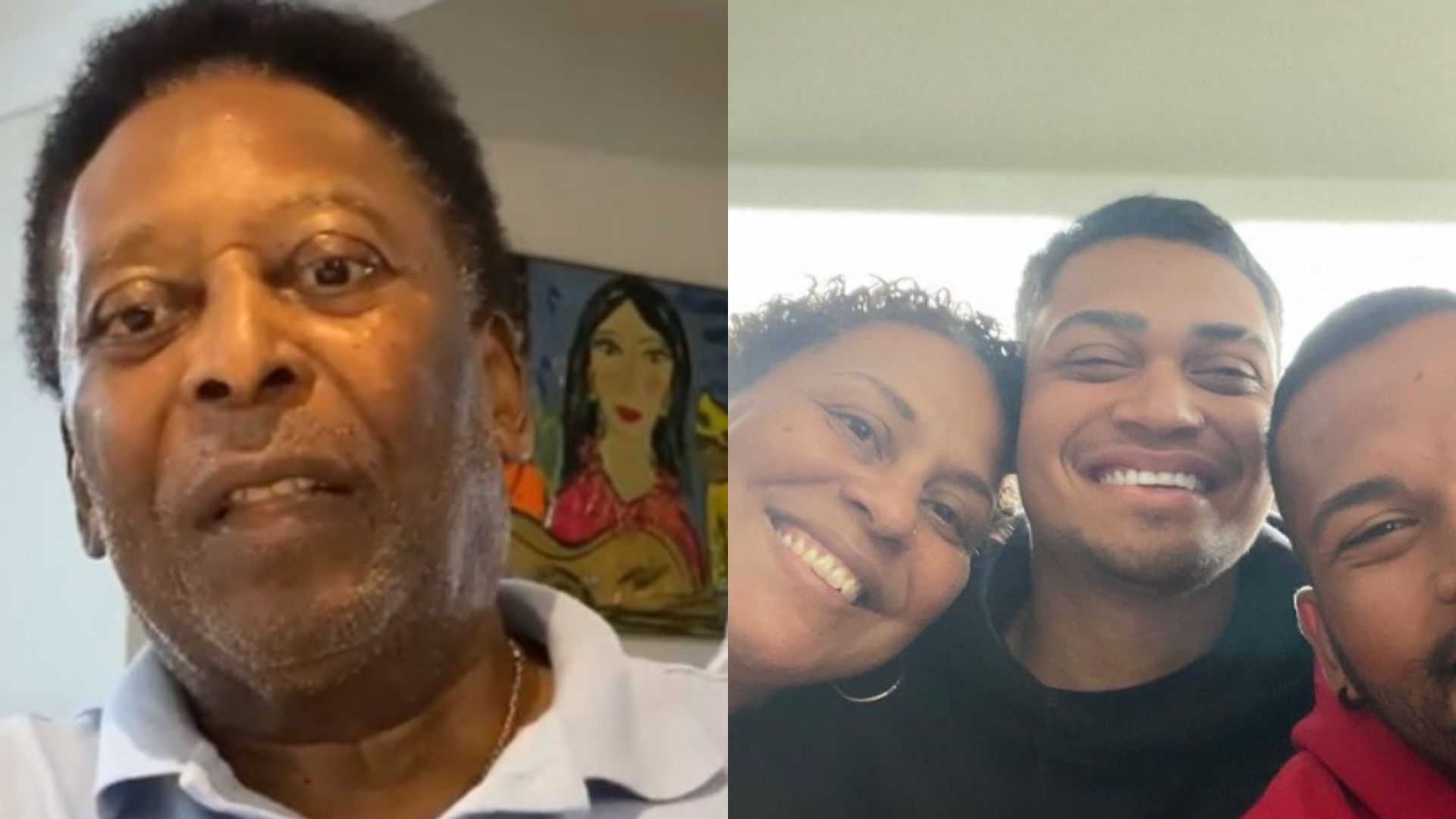 Filhos do Pelé se reúnem no hospital onde pai está internado e mostram união: “Juntos”