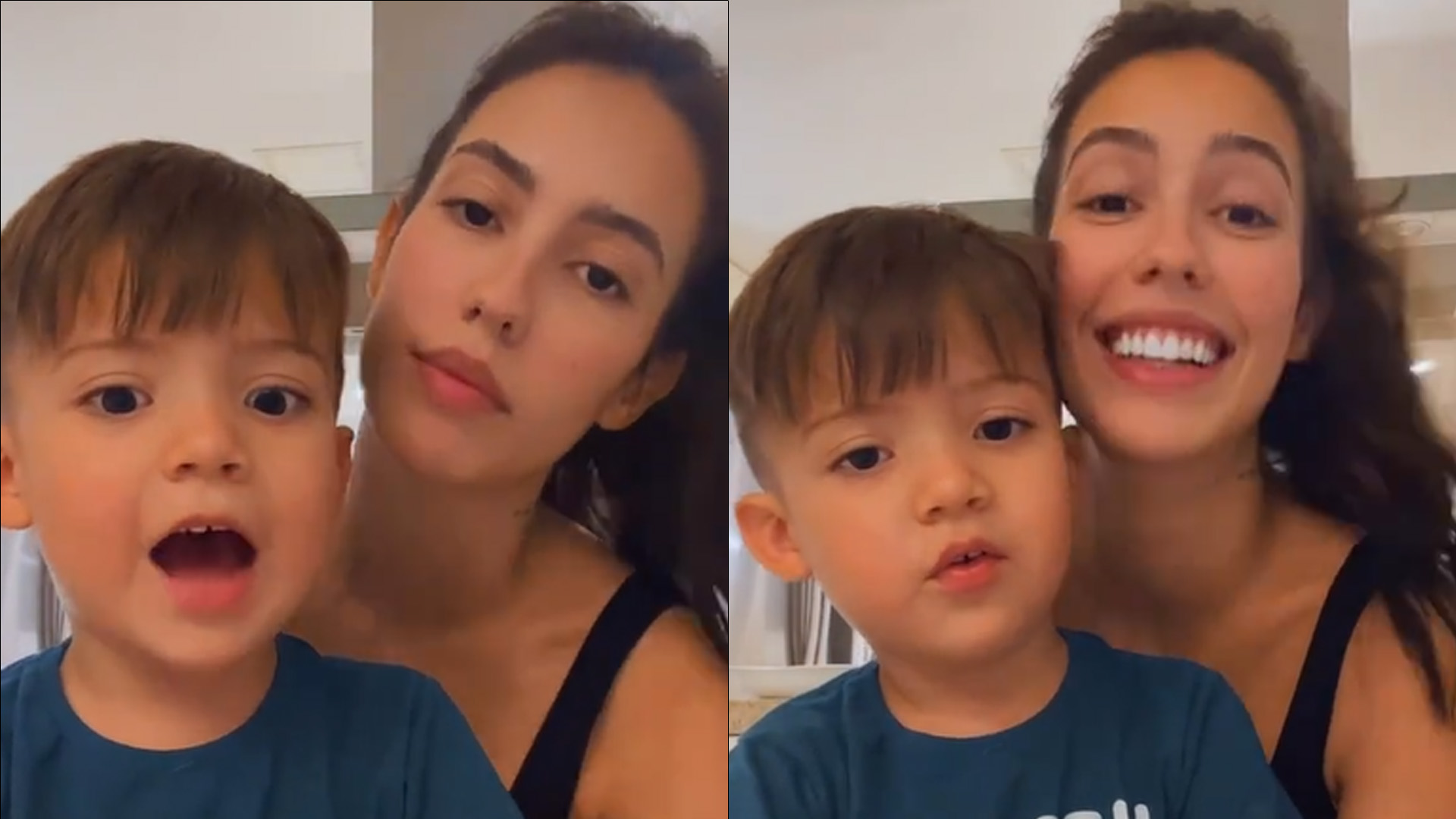 Gabi Brandt revela gravidez ao filho e reação inesperada encanta: “Tão esperto”