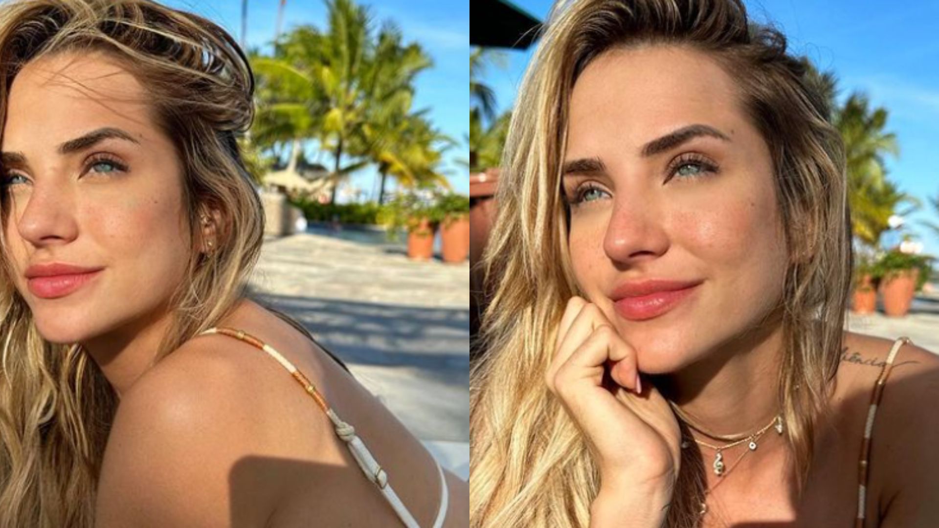 Gabi Martins exibe corpão em biquíni fio-dental e web se impressiona: “Toda natural”