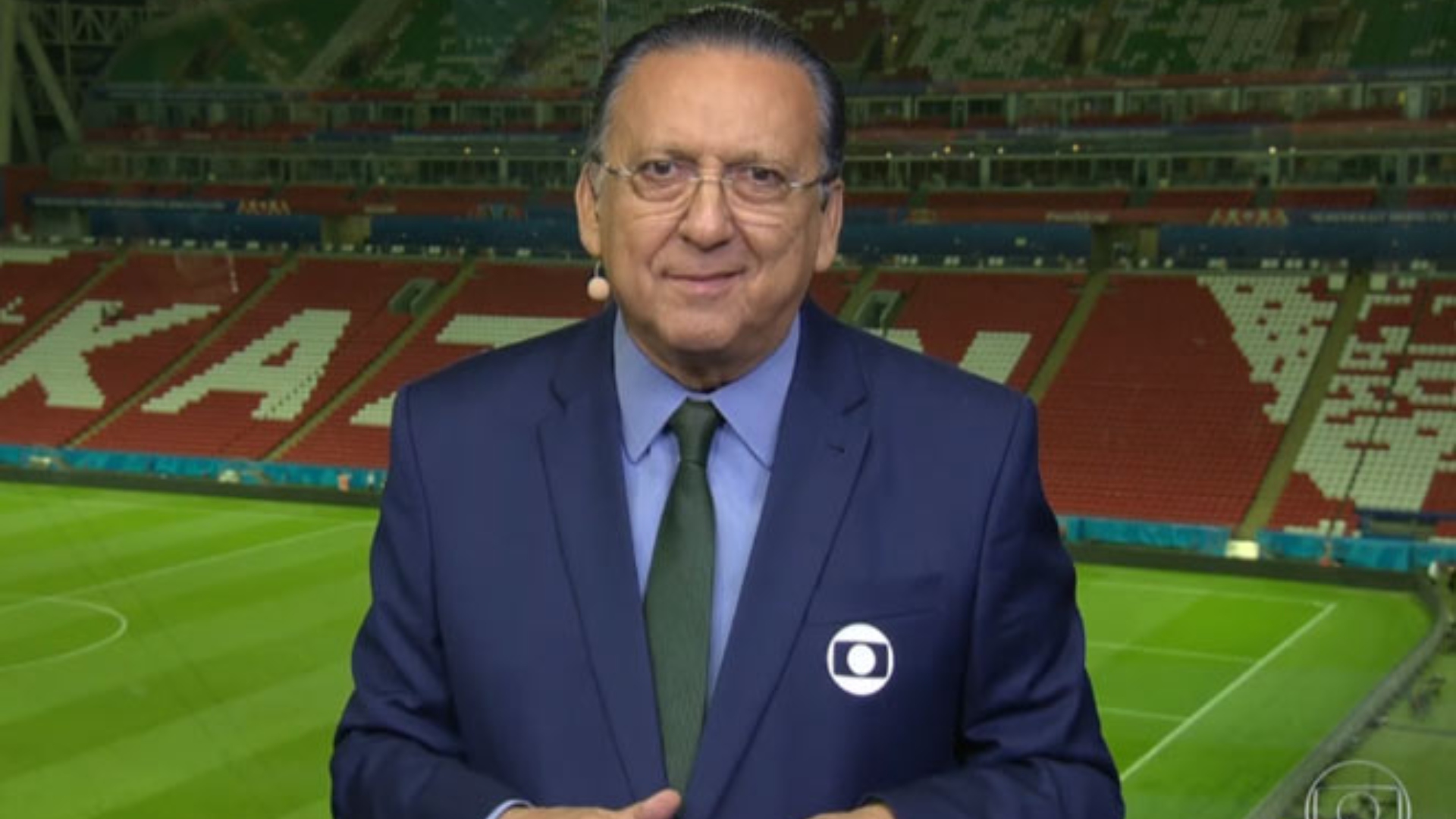 Chateado, Galvão Bueno se desculpa após falha na última narração da Copa do Mundo: “Não poderia”