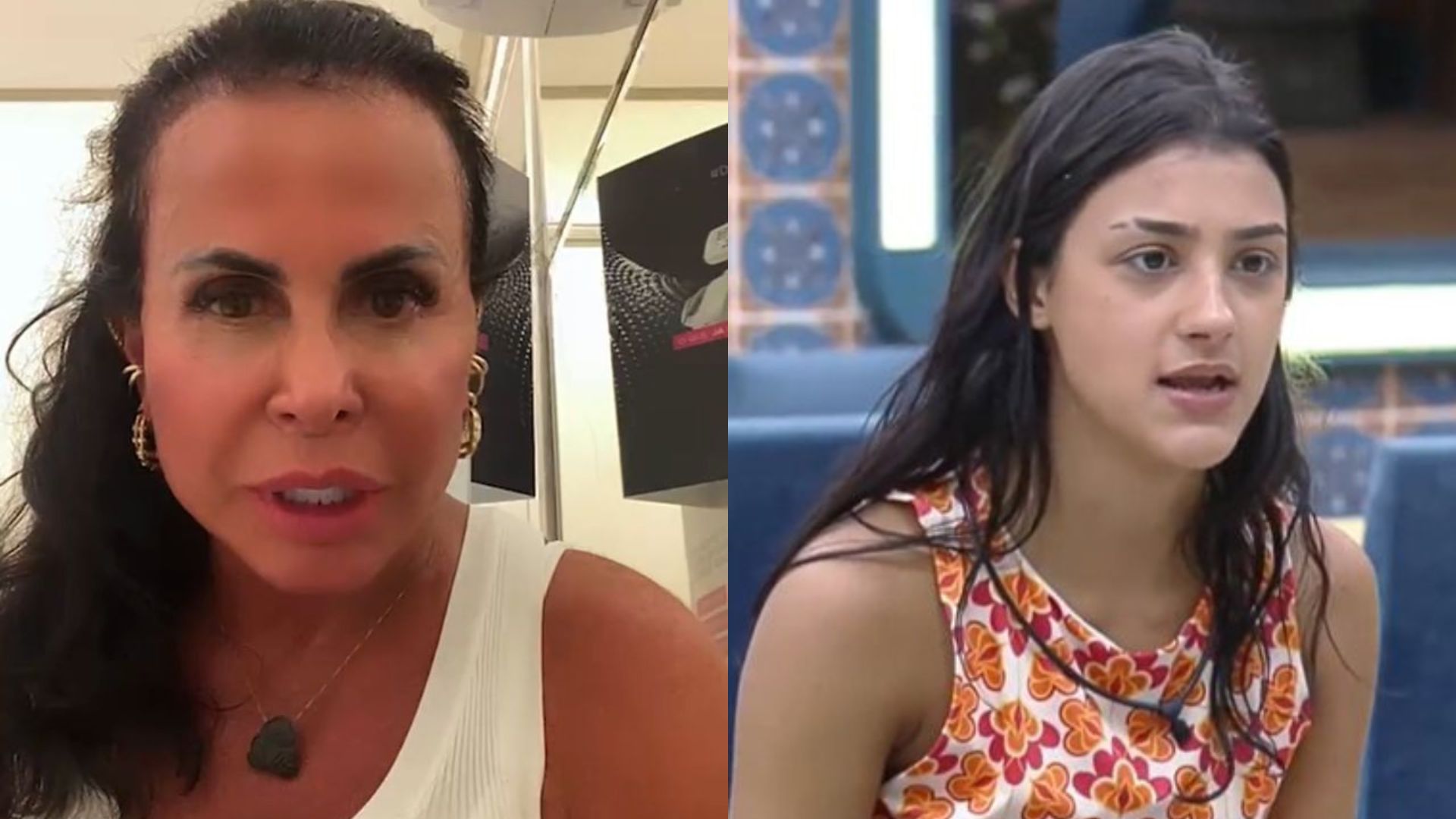 Gretchen explica porque não levantou torcida para Bia Miranda em A Fazenda: “Não fiz”
